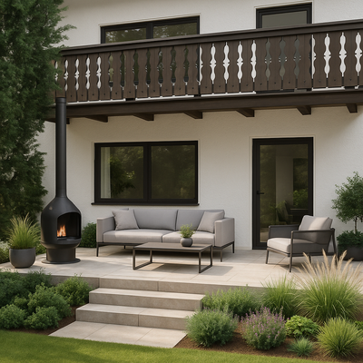 Terrasse Visualisiert