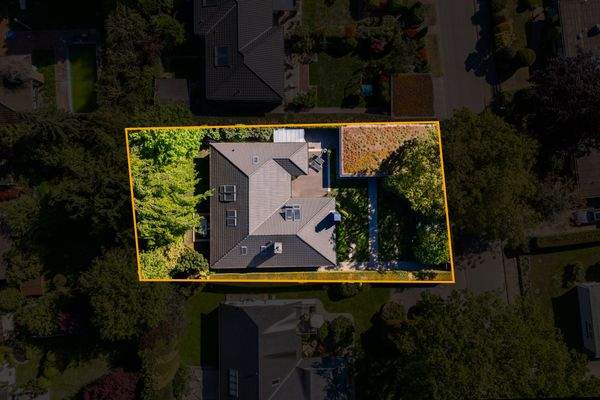 Grundstück Sicht von oben