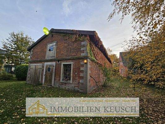 Stallgebäude Hinteransicht