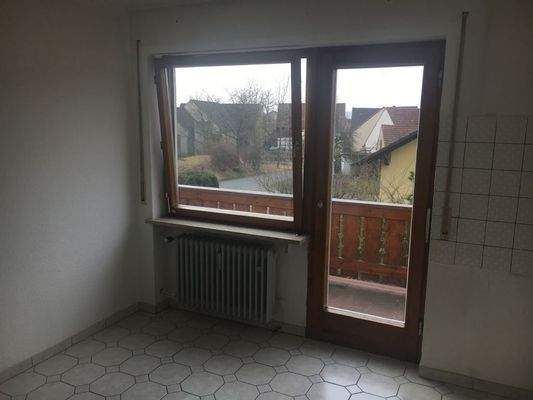 Zugang zu Balkon von Küche