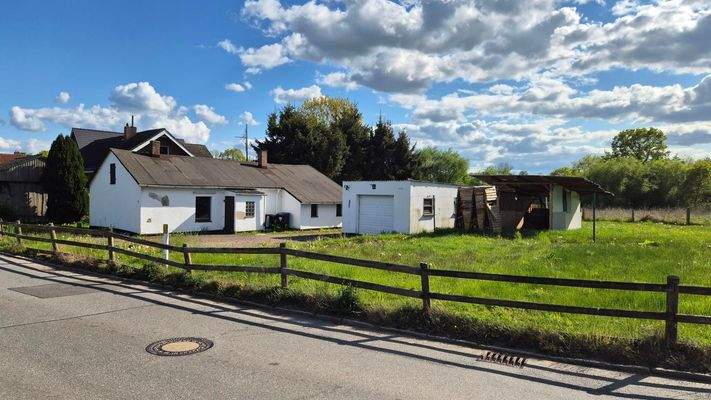 Altbestand der Gebäude- und Schuppenflächen