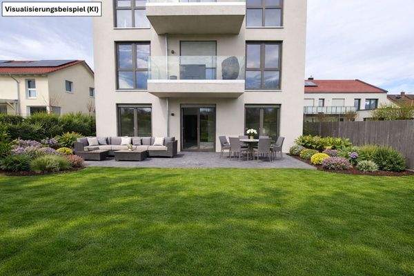 Virtuelles Homestaging Garten