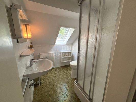 Duschbad im Obergeschoss