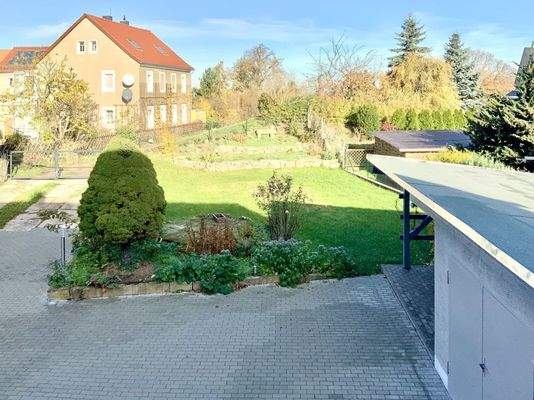 Ausblick in den Garten