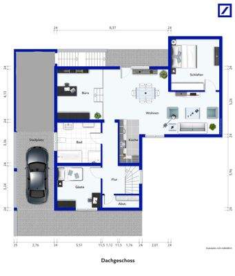 Dachgeschoss Haus Nr. 30