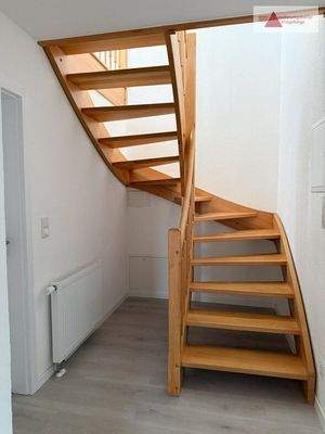 Treppe innerhalb der Wohnung