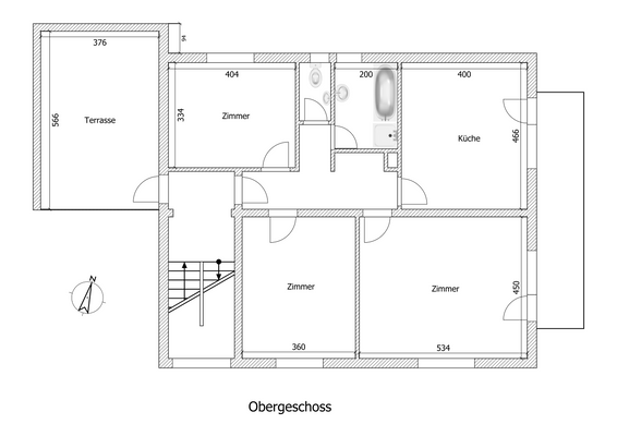 Schema Obergeschoss