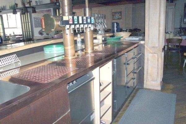 Theke Kühlbereich, Spüle