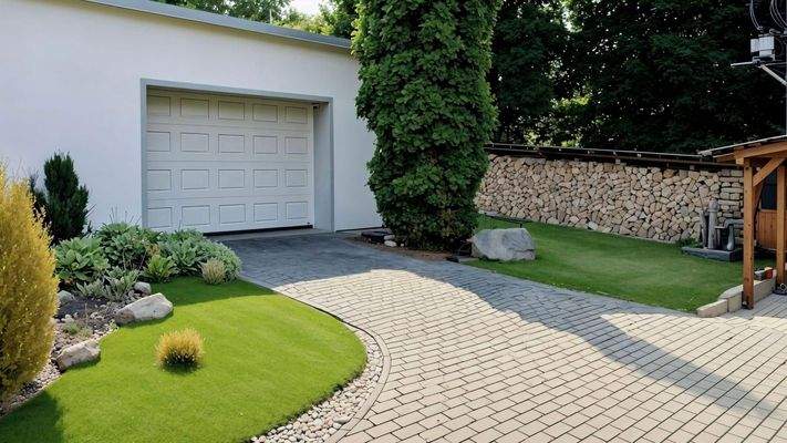 Garage für 2 Autos +Lager