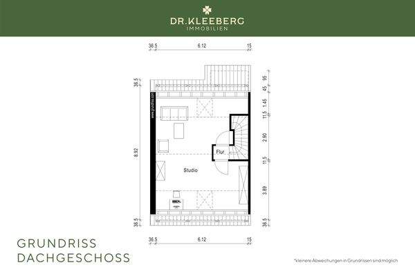 Grundriss Dachgeschoss