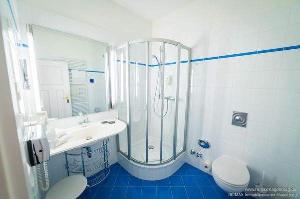 Duschbad im Gästezimmer