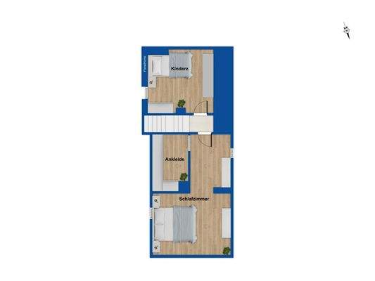 Grundriss - Haupthaus DG