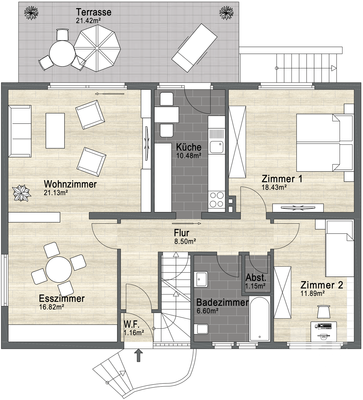 Grundriss Erdgeschoss