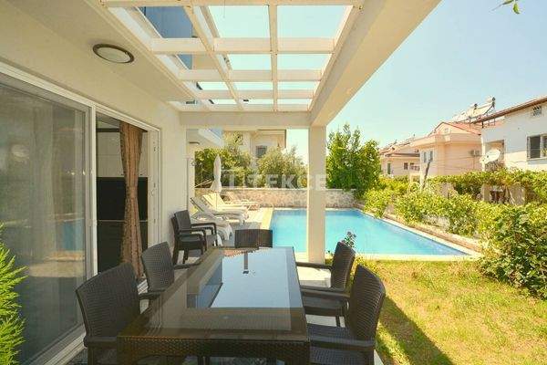 Detached 4-Bedroom Villa Near the Beach in Fethiye Akarca