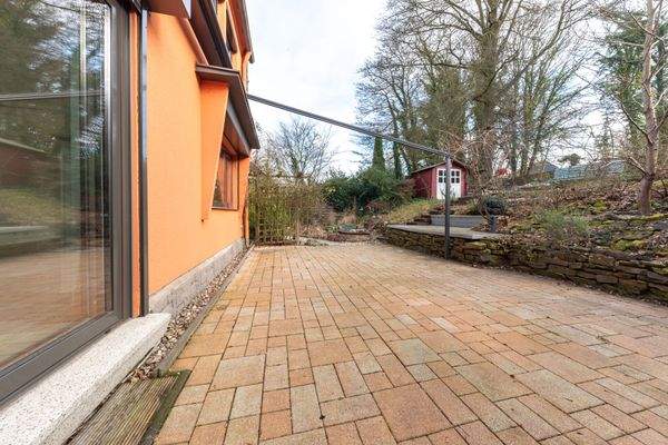 Seitenansicht Terrasse