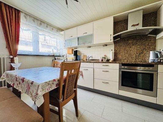 Essbereich in der Küche