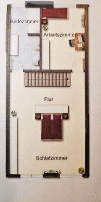 Grundriss OG Süd West