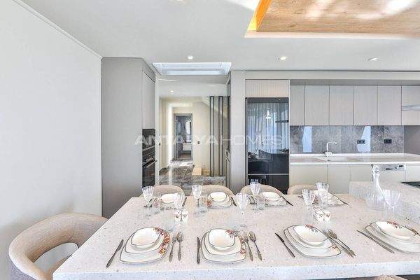 Villas with Indoor Pool and Rental Guarantee in Antalya Kalkan