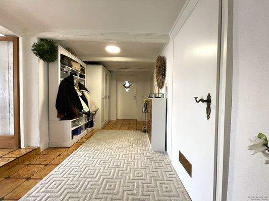 Freundlicher Eingangsbereich