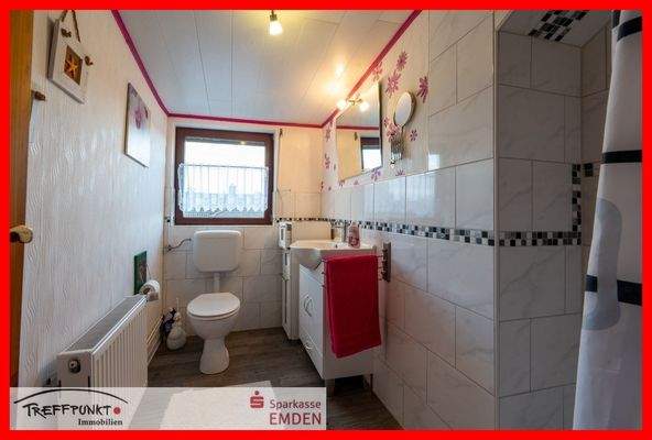 Tageslichtbadezimmer im Dachgeschoss