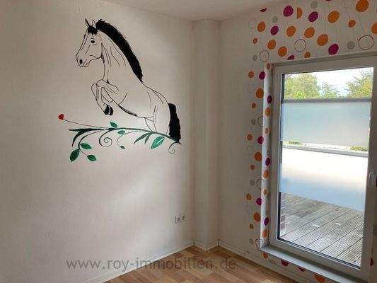 Gästezimmer mit Zugang zur Dachterrasse