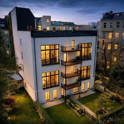 1 Nachtanischt Galeriehaus2