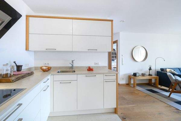 ... mit offener Küche 