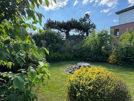 Teilansicht des Grundstücks