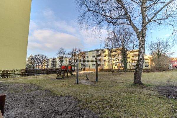 Spielplatz der Wohnanlage