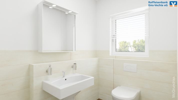 Visualisierung Whg. 15 Gäste-WC