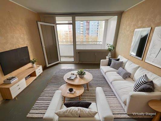 Wohnzimmer Mustereinrichtung