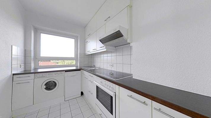 gepflegte Einbauküche