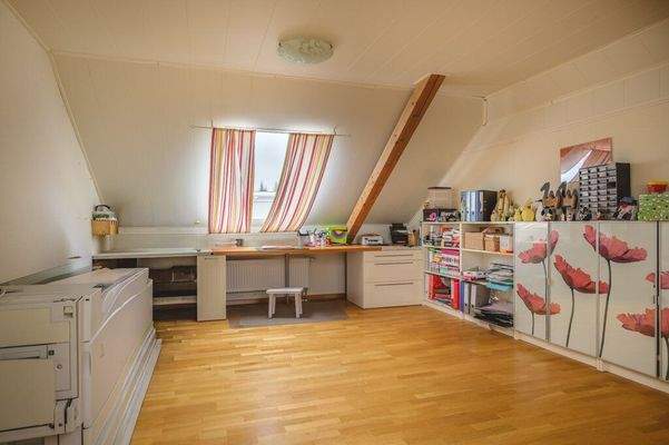 Zimmer im Dachgeschoss