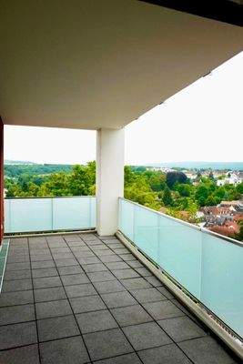 Balkon mit Blick