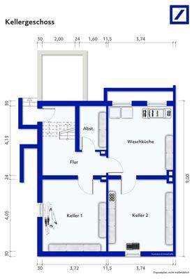 Grundriss Kellergeschoss