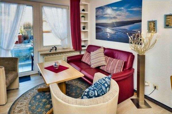 West-Balkon vor dem Wohnzimmer