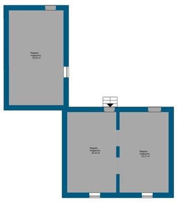 Grundriss Nebengebäude Erdgeschoss