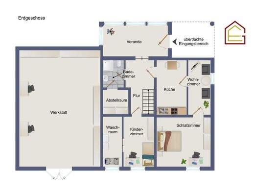 Grundriss Erdgeschoss