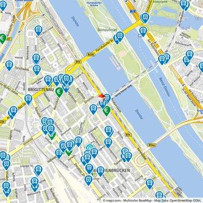 Geolyzer Kartenausschnitt