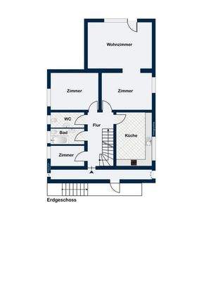 Grundriss EG Haus oben