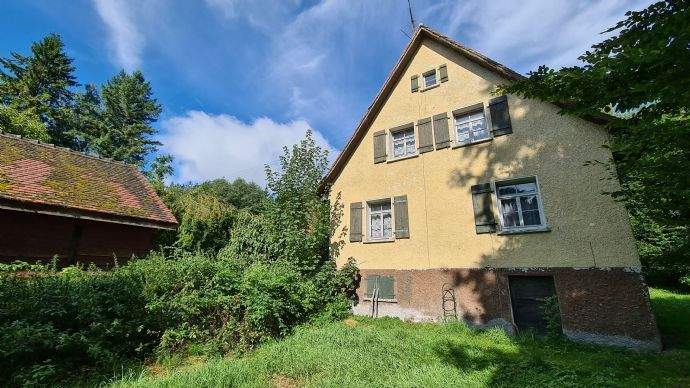 Giebelseite von Süden, Wohngebäude