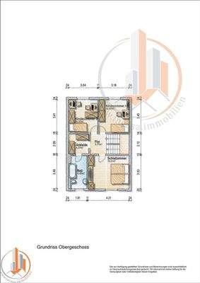 Grundriss Obergeschoss