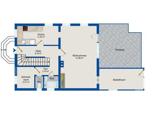 Grundriss Erdgeschoss