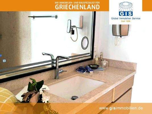 hochwertige Badausstattung