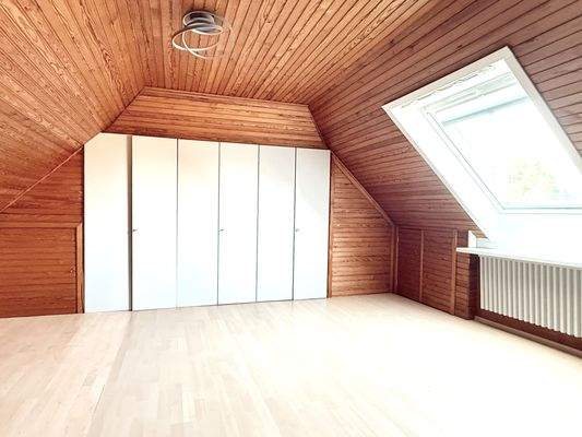 Schlafzimmer Dachgeschoss
