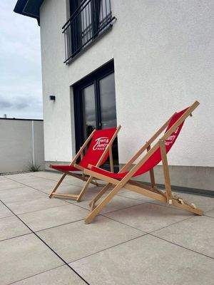 Entspannen im Musterhaus 