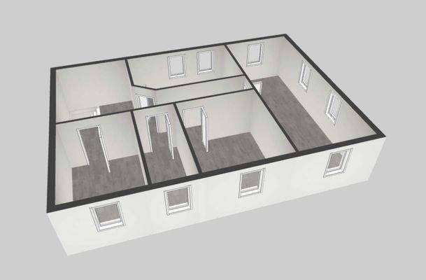 Dachgeschoss 3D