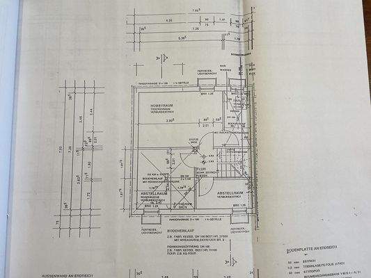 Grundriss Untergeschoss