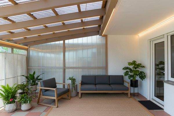 Terrasse überdacht Vision attraktiv