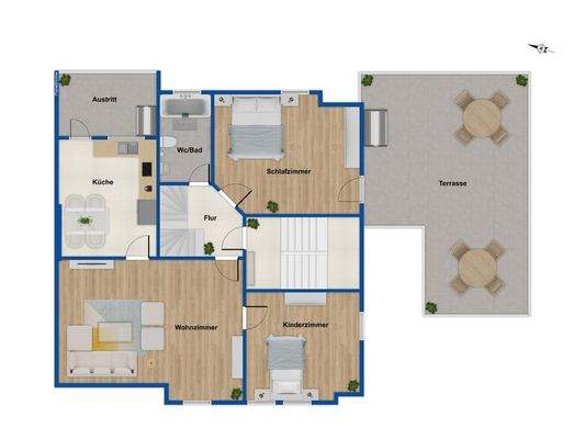 Grundriss Dachgeschoss